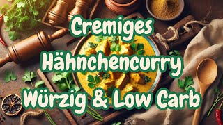 Hähnchencurry selber machen – Keto Low Carb amp einfach [upl. by Aplihs]