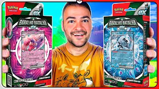 Review dos DECK INICIAL de BATALHA ChienPao e Tinkaton EX  MONTALVÃO CARTAS POKEMON [upl. by Uok505]