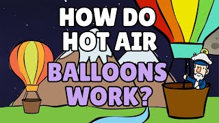 How Do Hot Air Balloons Work  Best Learning Videos For Kids  Thinking Captain [upl. by Kalagher]