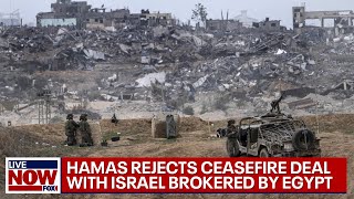 Hamas rejects ceasefire deal by Egypt Israel resumes Gaza invasion  LiveNOW from FOX [upl. by Premer82]