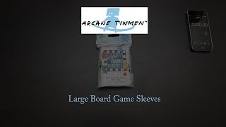 Arcane Tinmen  Large Board Game Sleeves [upl. by Oicnoel]