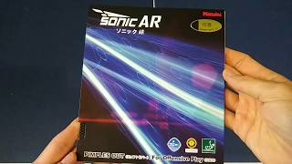 Unboxing the Nittaku Sonic AR table tennis rubber [upl. by Daegal]