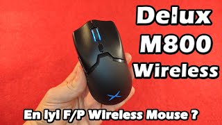 En İyi FP Wireless Mouse Olabilir   Delux M800DB 3335 Wireless İncelemesi [upl. by Orlando460]