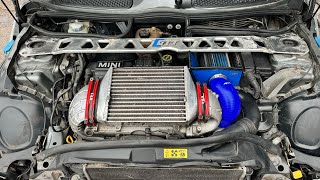 Modified 2003 BMW MINI Cooper S R53 16 Petrol Supercharged Engine Start Up And Run bmw mini [upl. by Nuahsak318]