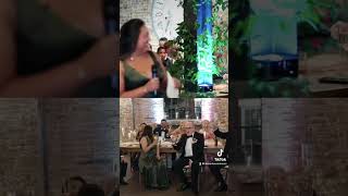 Hilarious maid of honor speech ending 🤣 wedding weddingspeech funnywedding [upl. by Fernandez619]