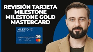 RESEÑA Tarjeta de crédito Milestone Gold MasterCard [upl. by Prochoras]