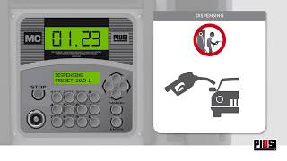 Piusi Cube MC Fuel Management System  Dispensing [upl. by Aihsetel]