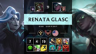 Renata Glasc Support vs Senna Shield Maker  NA Grandmaster Patch 1422 [upl. by Asoramla]