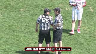 Otterbein Lacrosse vs John Carroll 41214 [upl. by Rodmun187]