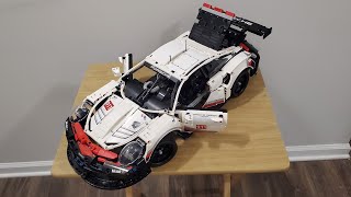 Lego Technic Porsche 911 RSR Review [upl. by Moselle]