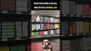 Mascaras Antibalas NIVEL IIA airsoft war guerra [upl. by Ylle]