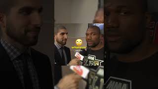 I’M ALPHA Rampage Jackson bullying Ariel Helwani in an interview [upl. by Sillek125]