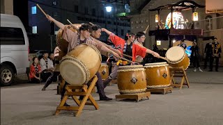 祭り太鼓 【2024429】 瀬波温泉コンコン祭り 汐美荘 瀬波温泉潮太鼓 [upl. by Ahsieket991]