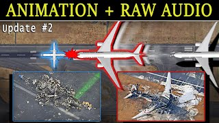 Haneda Accident  AIRPORT ANIMATION  RAW AUDIO  TRANSCRIPT [upl. by Emmuela18]