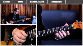 LA PROGRESSIONE quotII V Iquot NEL JAZZ  ACCORDI SULLA CHITARRA  LEZIONE TUTORIAL [upl. by Nolahp]