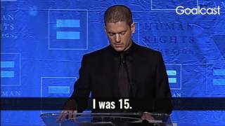 Inspiring speech of Wentworth Miller [upl. by Enimisaj]