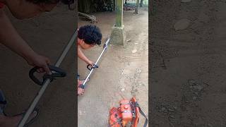 chainsaw mini mesin potong rumput [upl. by Francklyn406]