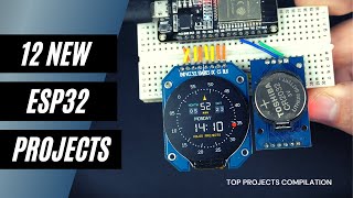 12 Amazing ESP32 Projects explained in 9 minutes [upl. by Airlee603]