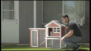 The Stilt House Rabbit Hutch  rabbit cage  Cute indoor bunny hutch  house [upl. by Nemra311]