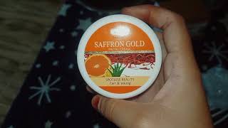 Sunny herbals saffron gold facial cream l MRRKampQW 💗 [upl. by Haizek682]