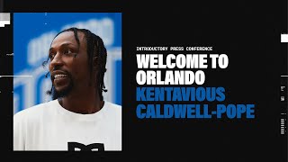 WELCOME TO ORLANDO KENTAVIOUS CALDWELLPOPE [upl. by Davies]