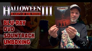 Halloween III Bluray Mediabook Unboxing [upl. by Oiciruam936]