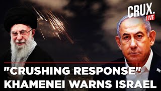 Iran Israel War Live  Khamenei Live  Irans Supreme Leader Threatens Israel Over October 26 Attack [upl. by Ecnarrat]