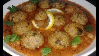 دولمة سردين كريات السردين بالمرق Dolma sardine boulettes de sardine en sauce [upl. by Neih621]