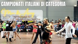 CAMPIONATI ITALIANI DI CATEGORIA FIDS 2023  1415 anni  Classe A  2° Turno  Cha Cha Cha [upl. by Schou]