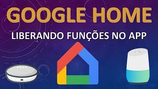 Google Home Liberando funções no APP HOME atualmente exclusivas do Inglês [upl. by Kirven]