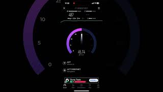 ACT Fibernet Diwali Upgrade 500Mbps  TpLink X60 WiFi 6 Speedtest [upl. by Aurel950]