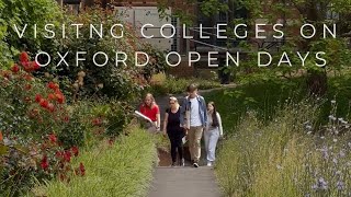 What to expect when visiting Colleges on an Oxford Open Day [upl. by Hpeosj]