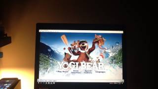 Yogi Bear Movie DVD menu Walk through [upl. by Aicener]