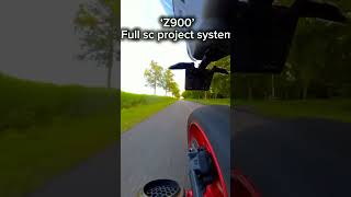 z900 sc project full sound [upl. by Ltihcox]