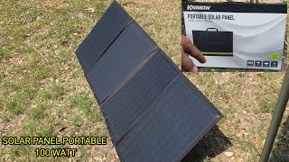 SOLAR PANEL LIPAT 100 WATT [upl. by Yrotciv]