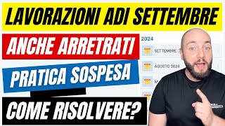 ASSEGNO DI INCLUSIONE Settembre 2024 lavorazioni arrivate [upl. by Alleuqram]