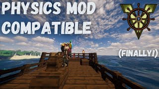 Minecraft Physics Mod is Now COMPATIBLE With Valkyrien Skies [upl. by Francie776]