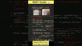 Class 11 Excretory product amp their elimination notes NEET NCERT zoology NEET guide [upl. by Gahl]