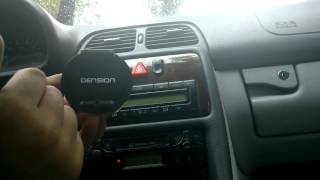 Dension Car Dock  uchwyt samochodowy z Bluetooth i transmiterem prezentacja [upl. by Alitha992]