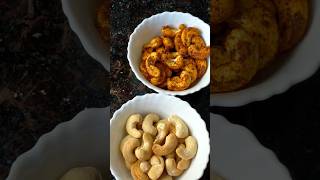 Salted Cashew  masala Cashew  Roasted Kaju in 2 Minutes cooking shortsfeed [upl. by Innus]