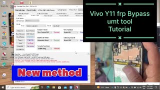 Vivo Y11 1906 frp bypass umt tool  vivo Y11 1906 frp unlock umt tool [upl. by Katya]