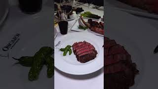 Oscars Steakhouse in Downtown Las Vegas [upl. by Eiduj]