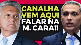 Explosivo Gustavo Gayer enfrenta Caiado e o chama de Canalha Ministra da resposta ao Tarcísio [upl. by Isdnil]