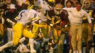 1987 Rose Bowl Michigan vs Arizona State [upl. by Trembly]