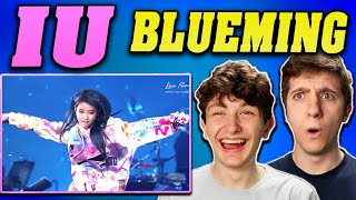 IU  Blueming Live Clip REACTION 2019 IU Tour Concert Love poem [upl. by Erej]