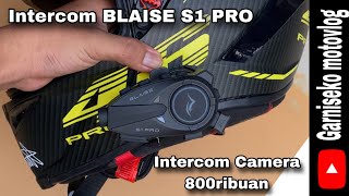 REVIEW INTERCOM TERBARU BLAISE S1 PRO SUPPORT CAMERA RESOLUSI 1089 [upl. by Alexander]