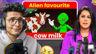 Aliens Drink Cow Milk Indian Media Roast [upl. by Zahara]