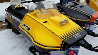 1976 Ski Doo RV250 TNT 250 from the Patrick Goudreault Vintage Ski Doo Collection [upl. by Charmion]