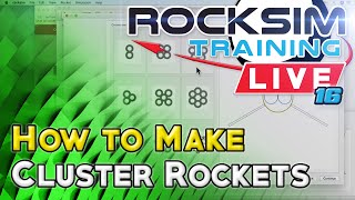 How to make a cluster rocket in RockSim [upl. by Caneghem714]