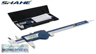 SHAHE Hardened Stainless Steel Digital Caliper Electronic Vernier Caliper Micrometer Review [upl. by Shererd410]